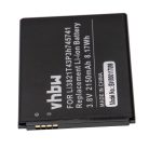 VHBW Mobile Phone Battery ZTE Li3821T43P3h745741 - 2150 mAh 3.8 V Li-Ion - Smartphone Battery