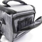 VHBW Fujifilm X-E2S Kameratasche - Grau, 180 x 107 x 150 mm + Schultergurt