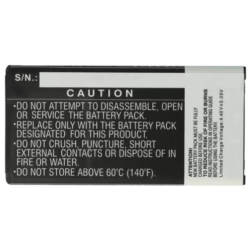 VHBW Mobile Phone Battery Samsung EB-BG390BBE, EB-BG390BBEGWW - 2800 mAh 3.8 V Li-Polymer, NFC