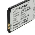 VHBW Mobile Phone Battery Samsung EB-BG390BBE, EB-BG390BBEGWW - 2800 mAh 3.8 V Li-Polymer, NFC