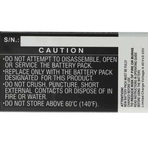 VHBW Mobile Phone Battery Samsung EB-BG390BBE, EB-BG390BBEGWW - 2800 mAh 3.8 V Li-Polymer, NFC