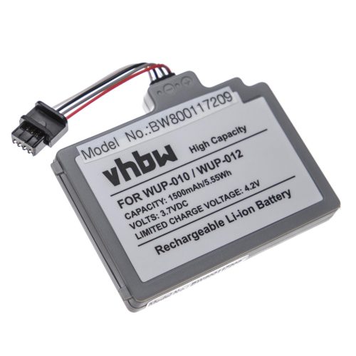 VHBW Nintendo WUP-012 Game Console - 1500 mAh, 3.7 V battery