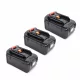 VHBW Electric Tool Battery Makita 194873-2, 194874-0, 195410-5, BL3622A - 4000 mAh 36 V Li-Ion
