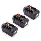 VHBW Electric Tool Battery Makita 194873-2, 194874-0, 195410-5, BL3622A - 3000 mAh 36 V Li-Ion