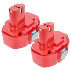   VHBW Electric Tool Battery Makita 1834, 1835F, 1833, 1823, 1822, 1835 - 2000 mAh 18 V NiMH