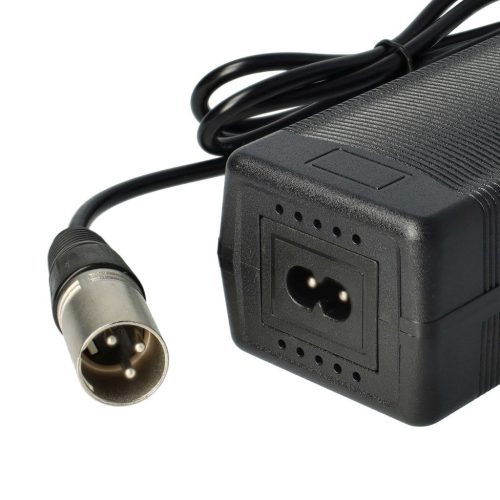 VHBW 42V 2.2A Hálózati töltő 36V-os Li-Ion akkumulátorhoz (Elektromos Kerékpár) XLR 3 Pin