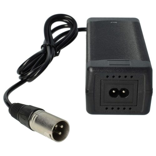 VHBW 42V 2.2A Hálózati töltő 36V-os Li-Ion akkumulátorhoz (Elektromos Kerékpár) XLR 3 Pin