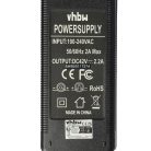 VHBW 42V 2.2A Hálózati töltő 36V-os Li-Ion akkumulátorhoz (Elektromos Kerékpár) XLR 3 Pin