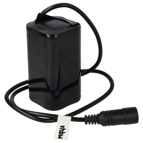 VHBW Li-Ion-Akku - 6000 mAh 8,4 V - für Fahrradbeleuchtung
