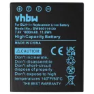 VHBW Battery for Olympus BLH-1 replacement - 1600 mAh 7.4 V Li-Ion