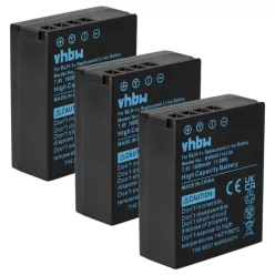   VHBW Battery Olympus BLH-1 replacement - 1600 mAh 7.4 V Li-Ion