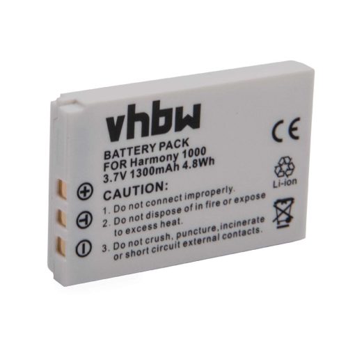 VHBW Logitech 190582-0000, L-LU18, K398, F12440056 – 1300 mAh 3,7 V Li-Ion