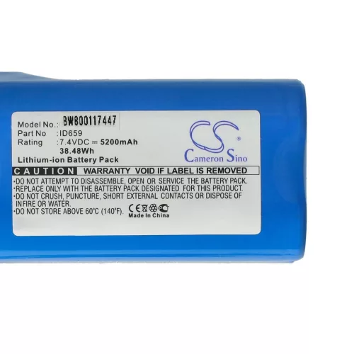 VHBW Akkumulátor  Sony ID659, ST-06S, ID659B Sony hangszórót - Li-Ion 5200 mAh