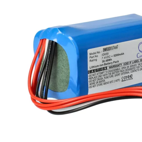 VHBW Akkumulátor  Sony ID659, ST-06S, ID659B Sony hangszórót - Li-Ion 5200 mAh