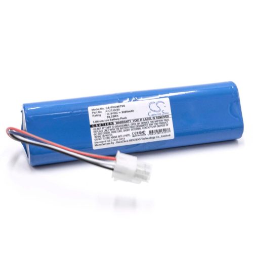 VHBW Battery for Philips 4ICR19/65, CP0111/01 - 3400 mAh, 14.8 V, Li-Ion