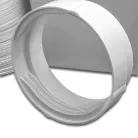 VHBW Kondenzátordoboz Szárítógéphez - Beltéri Kondenzátorkészlet Szellőzőtömlővel, Fehér Adapterrel