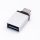 VHBW USB-C-Adapter - USB 3.0 für Tablet, Notebook, Mobiltelefon - 5 Gbps - Smartphone-Akku