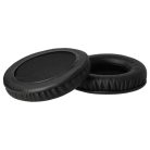 VHBW 2x Polyurethane Ear Cushion, 10.2 cm Outer Diameter