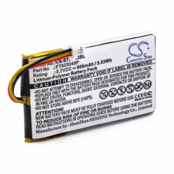   VHBW Wireless Headphone Battery for Turtle Beach FT603048P - 900 mAh 3.7 V Li-Ion