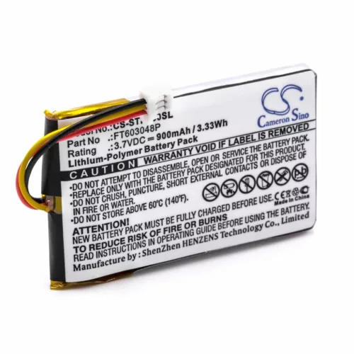 VHBW Wireless Headphone Battery for Turtle Beach FT603048P - 900 mAh 3.7 V Li-Ion