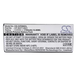   VHBW Vezetékes telefon akku a Cisco CP-BATT-8821, 74-102376-01-hez - 1700 mAh 3,8 V Li-polimer