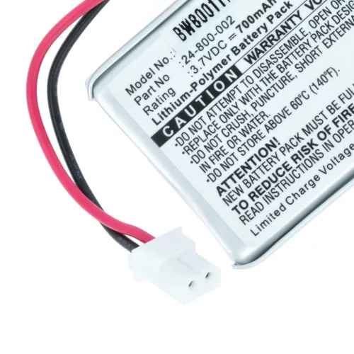 VHBW Solarlampe Akku 24-800-006, PLB-24-800-006, 24-800-002 - 700 mAh 3,7 V Li-Polymer