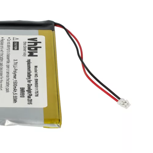 VHBW E-book Reader Battery Tolino Shine 1, 3, 2 HD, Tolino Vision 2, 4 HD - 1500 mAh 3.7 V Li-polymer