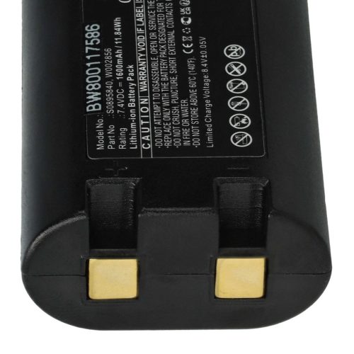 Akkumulátor  3M PL-200-BAT nyomtatóhoz - 1600 mAh, 7,4 V Li-Ion