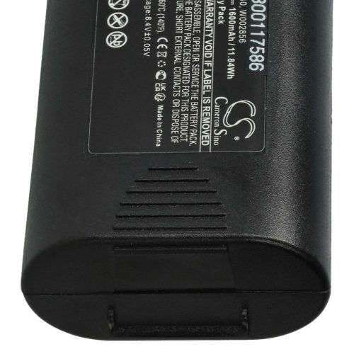 VHBW Akkumulátor  3M PL-200-BAT nyomtatóhoz - 1600 mAh, 7,4 V Li-Ion