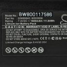 VHBW Akkumulátor  3M PL-200-BAT nyomtatóhoz - 1600 mAh, 7,4 V Li-Ion
