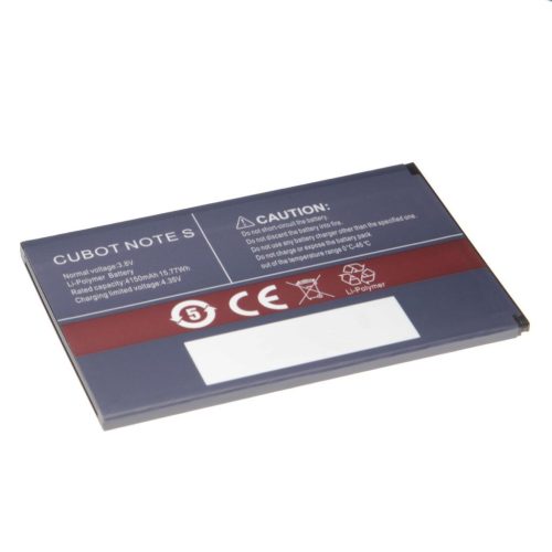 VHBW Mobile Phone Battery for Cubot Note S - 2500 mAh 3.7 V Li-Ion - Smartphone Battery