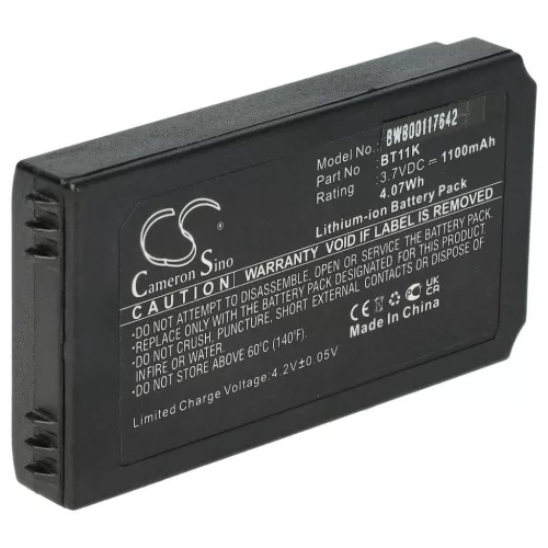 VHBW Danfoss BT11K Industrial Remote Control Battery - 1100 mAh 3.7 V Li-Ion