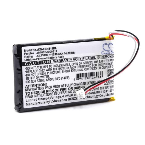 Elca 0401BA000311 Távirányító Elem - 1250 mAh 3,7 V Li-polimer