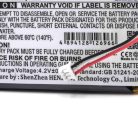 VHBW Elca 0401BA000311 Távirányító Elem - 1250 mAh 3,7 V Li-polimer