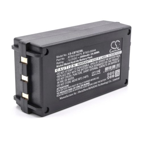 VHBW Cattron Theimeg BT081-00053 Ipari Távirányító Elem - 2000 mAh 12 V NiMH