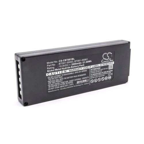 VHBW Cattron-Theimeg BT081-00053 Távirányító Elem - 2000mAh, 10.8V, NiMH, B5018-00061