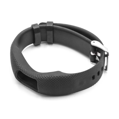 VHBW Garmin Vivofit Csuklópánt - 24,5 cm, 19,5 mm, Fekete