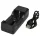VHBW Micro USB Ladegerät für Lithium Knopfzellen, 14500 Akkuzellen - 4,2 V / 0,65 A