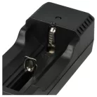 VHBW Micro USB Ladegerät für Lithium Knopfzellen, 14500 Akkuzellen - 4,2 V / 0,65 A