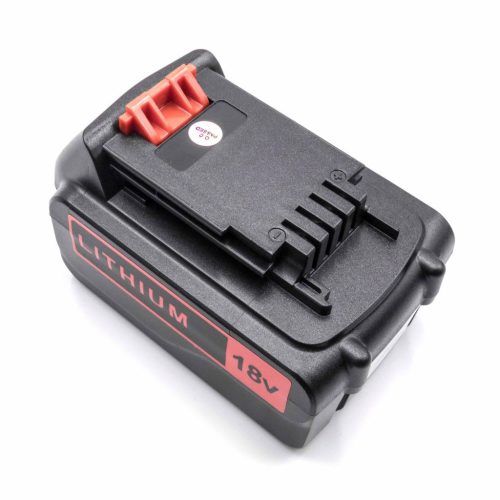 VHBW Battery for Black & Decker devices, such as BL1518, 18V, Li-Ion, 4000mAh