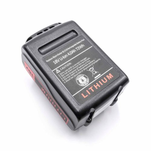VHBW Battery for Black & Decker devices, such as BL1518, 18V, Li-Ion, 4000mAh