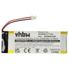 VHBW GPS Akku SR3840100, 334432602678 - 1550 mAh 3,7 V Li-Polymer