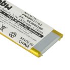 VHBW GPS Akku SR3840100, 334432602678 - 1550 mAh 3,7 V Li-Polymer