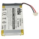 VHBW GPS Akku SR3840100, 334432602678 - 1550 mAh 3,7 V Li-Polymer