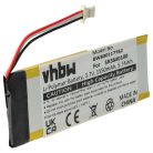 VHBW GPS Akku SR3840100, 334432602678 - 1550 mAh 3,7 V Li-Polymer