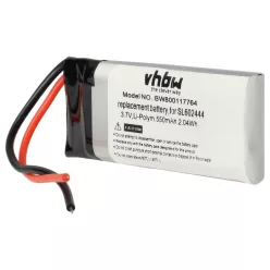   VHBW Oral Irrigator Battery instead of Philips SL602444 - 550 mAh 3.7 V Li-polymer