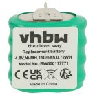 VHBW Battery 4/V150H 3-pin - 150 mAh 4.8 V NiMH