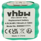 VHBW Battery 4/V150H 3-pin - 150 mAh 4.8 V NiMH