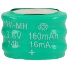 VHBW Knopfzellen-Akku 3/V150H - 150 mAh 3,6 V NiMH