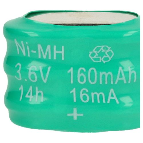 VHBW Knopfzellen-Akku 3/V150H - 150 mAh 3,6 V NiMH